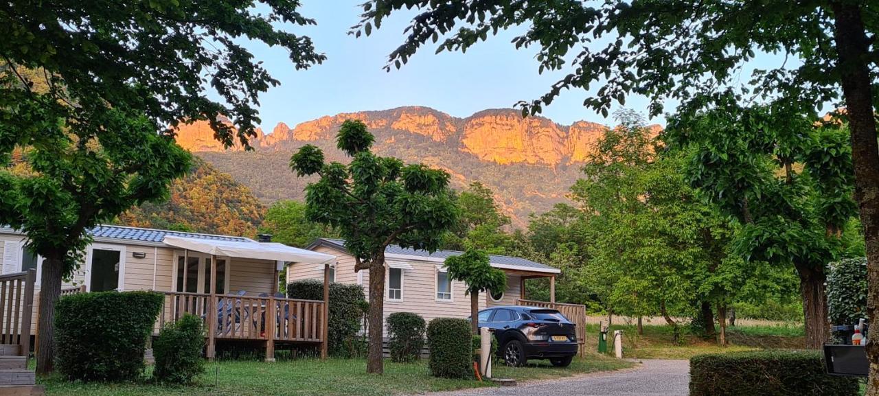Camping Le Gallo Romain Barbieres المظهر الخارجي الصورة
