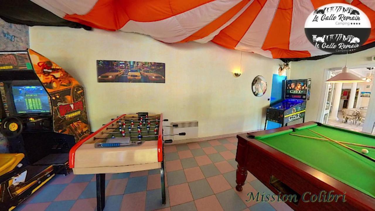Camping Le Gallo Romain Barbieres المظهر الخارجي الصورة