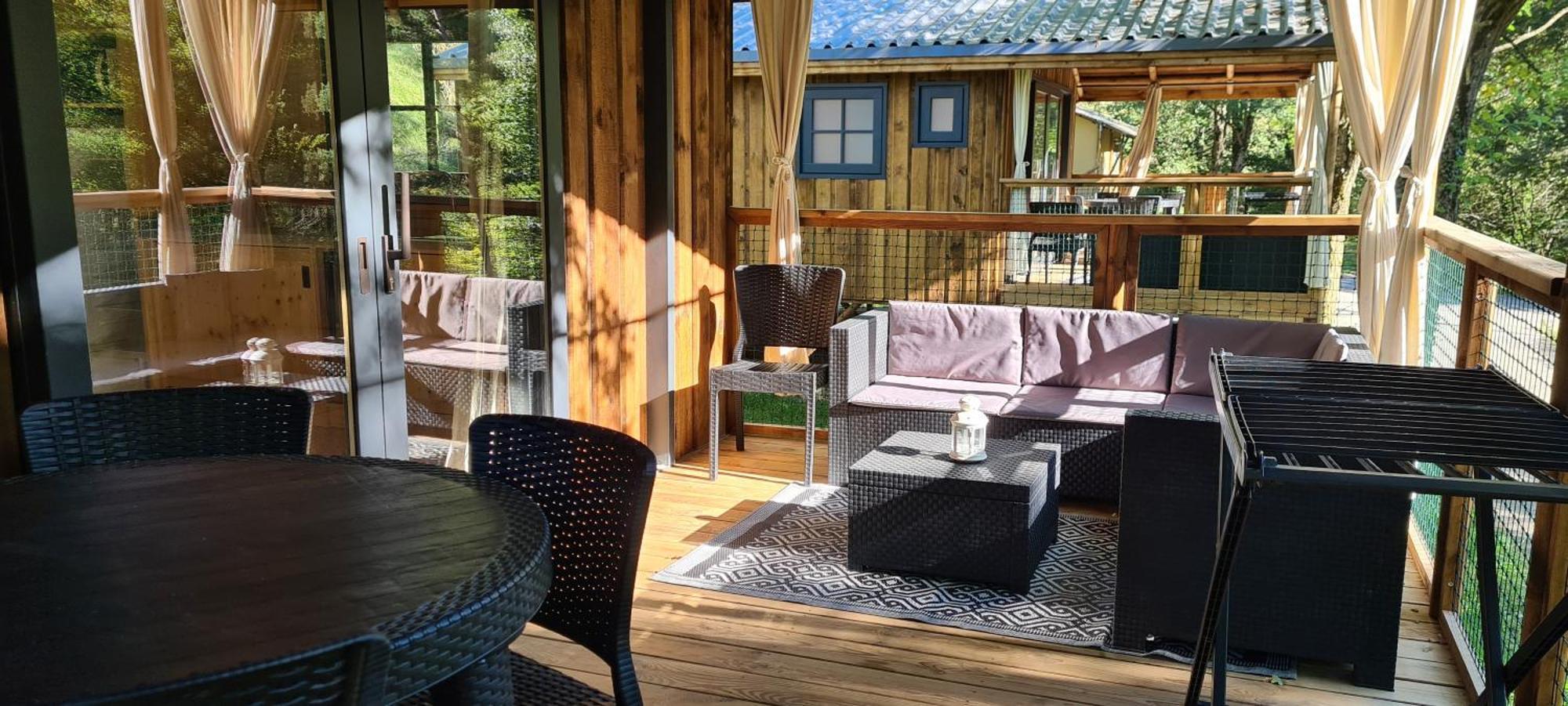 Camping Le Gallo Romain Barbieres المظهر الخارجي الصورة