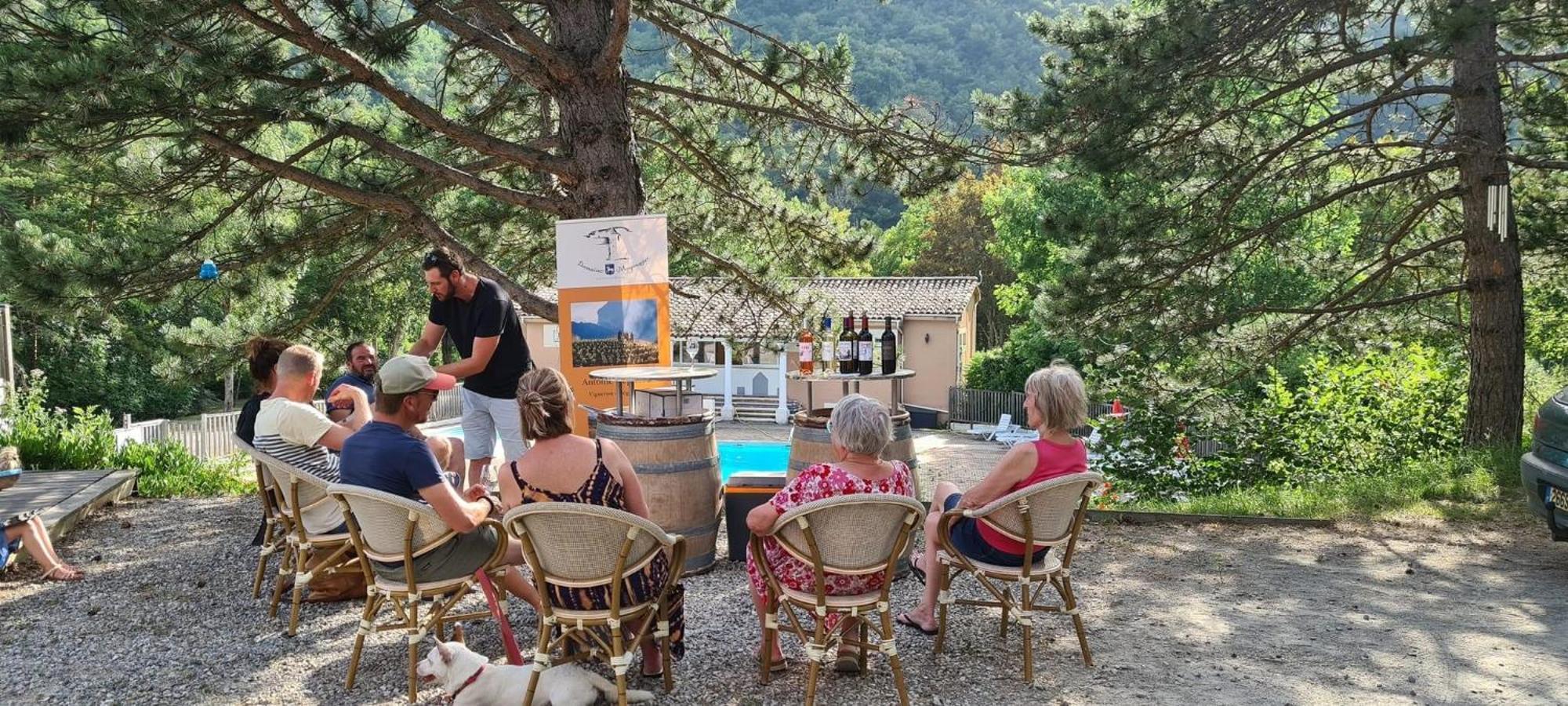Camping Le Gallo Romain Barbieres المظهر الخارجي الصورة