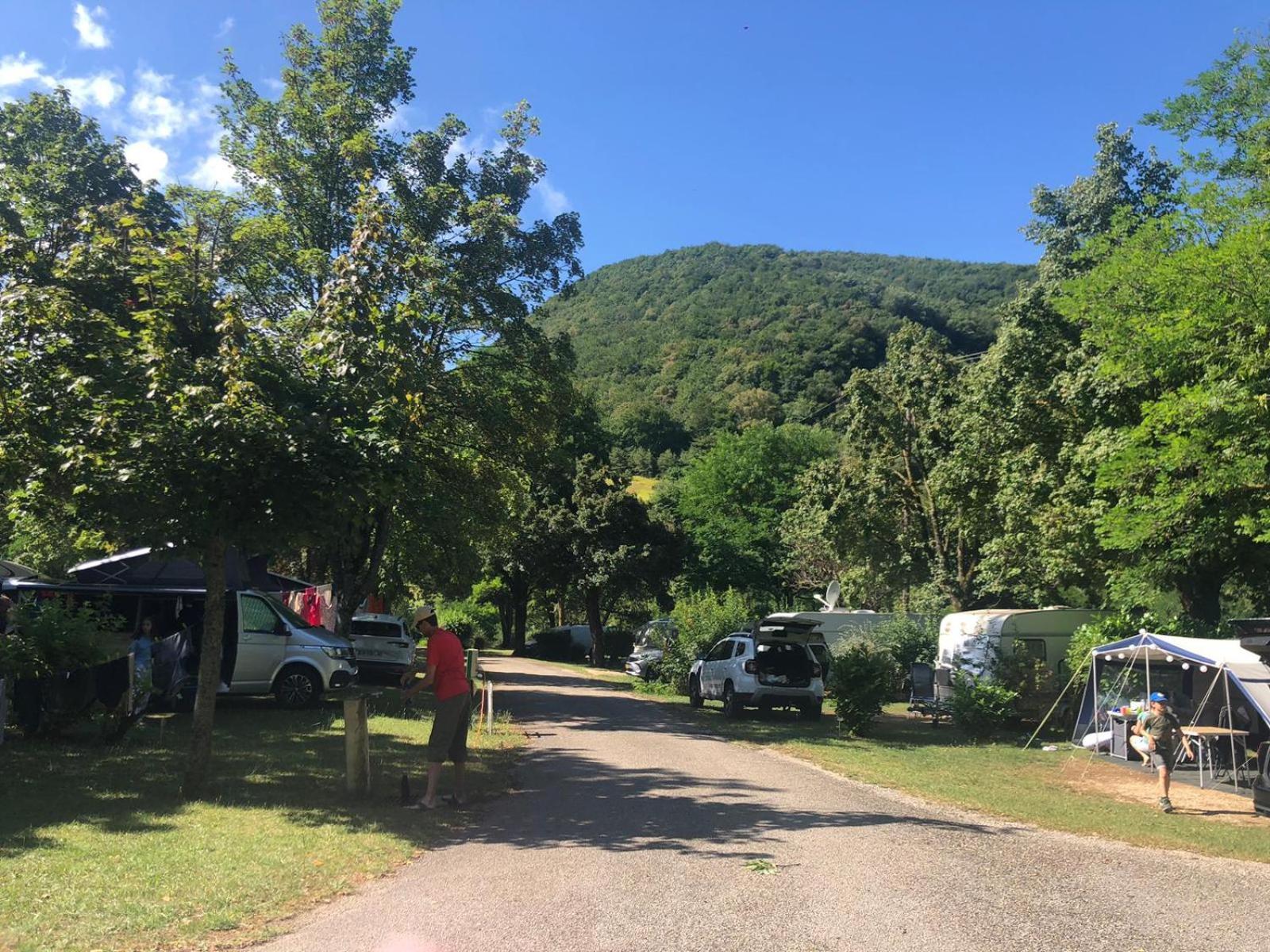 Camping Le Gallo Romain Barbieres المظهر الخارجي الصورة